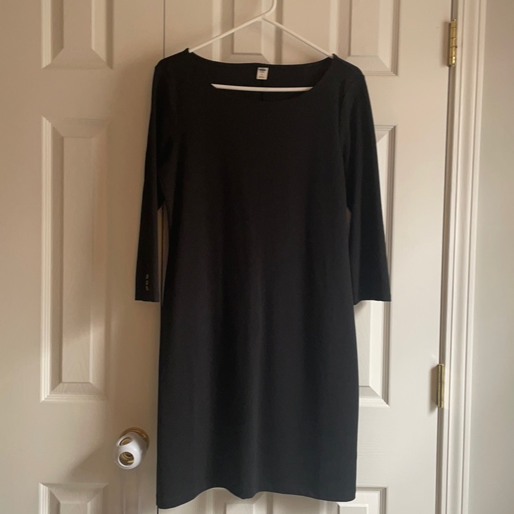3/4 sleeve pull on dress